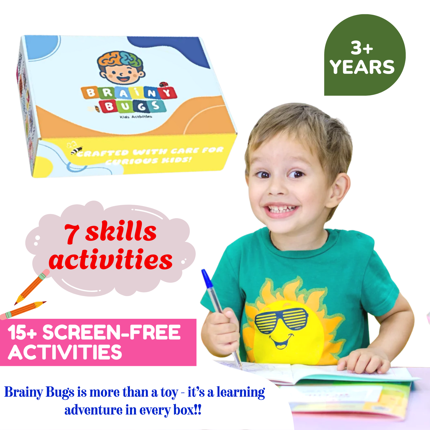 3+ Year Kids busy Activities game