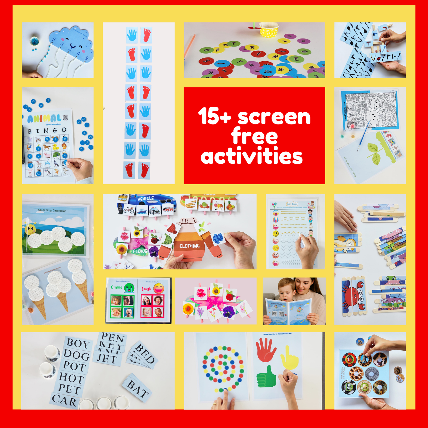 3+ Year Kids busy Activities game
