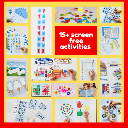 3+ Year Kids busy Activities game